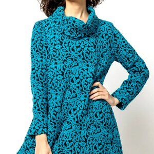 Komil cowl neck textured cozy tunic, size S/M